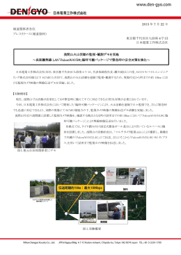 浅間山火山活動の監視・観測デモを実施 ～長距離無線