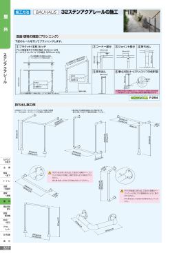 32ステンアクアレールの施工
