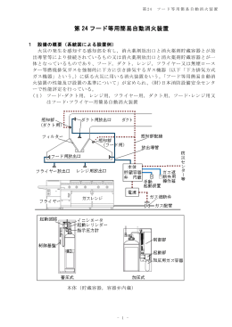 第 24 フード等用簡易自動消火装置