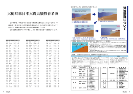 大槌町東日本大震災犠牲者名簿(2.92MBytes)