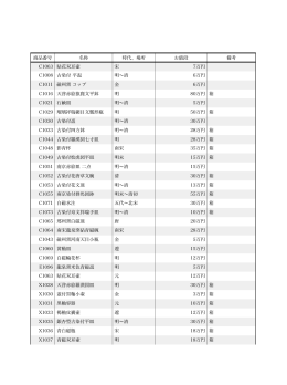 商品番号 名称 時代、場所 お値段 備考 C1063 貼花双耳壷 宋 7万円