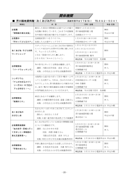 関係機関（PDF：258.4KB）