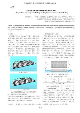 石炭貯蔵浮体 - 日本大学理工学部