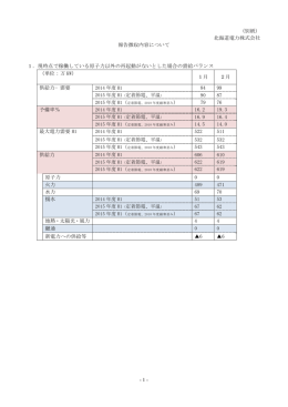 PDFファイルを開きます。報告徴収内容について