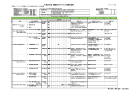 平成24年度 運輸安全マネジメント実施計画書 株式会社 速水運輸 本社