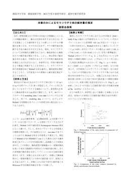 直径分布モデルによるモウソウチク林の賦存量予測