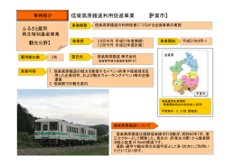 「甲賀市・信楽高原鐵道利用促進事業」（PDF：81KB）