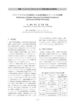 コロイドプロセスの高度化による高次構造セラミックスの創製