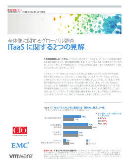 ITaaS に関する2つの見解