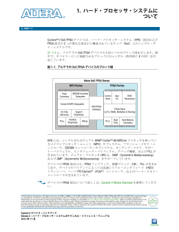 ハード・プロセッサ・システムについて