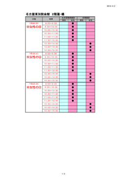 名古屋東別院会館 2階蓮・橘