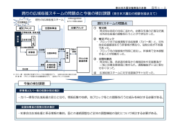現行の広域応援スキームの問題点と今後の検討課題