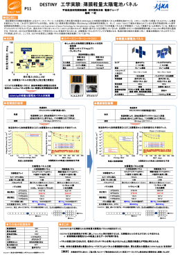薄膜軽量太陽電池パネル - ISAS