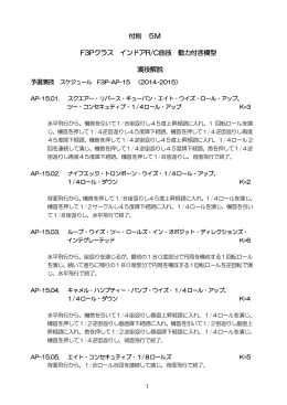 F3Pルール演技解説部分抜粋