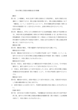 郷土芸能伝承補助金交付要綱（PDF形式：8KB）