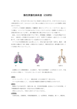 慢性閉塞性肺疾患（COPD）