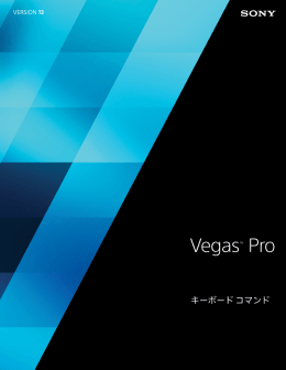 Vegas Pro 13.0 のキーボード ショートカット