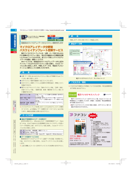 マイクロアレイデータ分野別 パスウェイテンプレート反映サービス