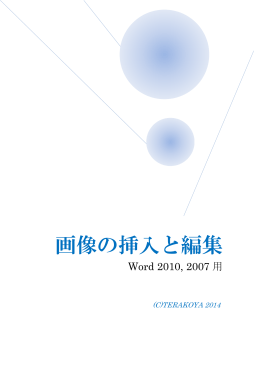 Word2010用 画像の挿入と編集