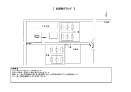グランド注意事項