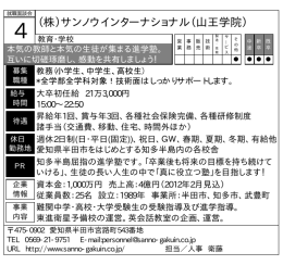 （株）サンノウインターナショナル（山王学院）