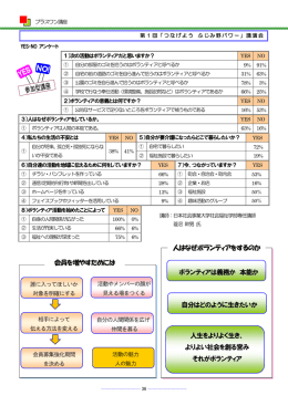 会員を増やすためには ボランティアは義務か 本能か 人は