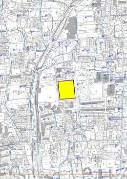 山科川 ブルーリオン椥辻 山科区役所 離宮橋 三ノ宮橋 封シ川大橋