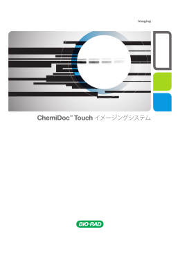 ChemiDoc™ Touch イメージングシステム - Bio-Rad