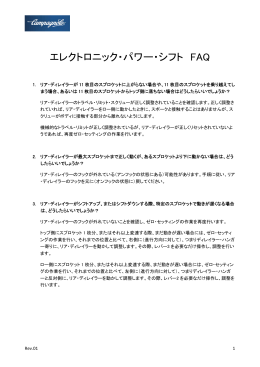 よく寄せられる質問 (FAQ) - Campagnolo EPS