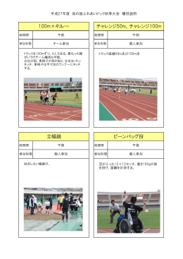 種目説明