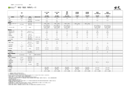 特殊グレード物性一覧表PDF