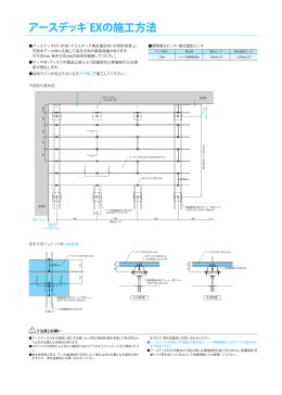アースデッキ®EXの施工方法