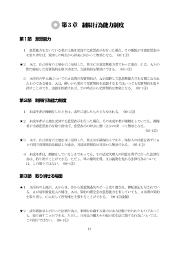 12 1 意思能力を欠いている者が土地を売却する意思表示を行った場合
