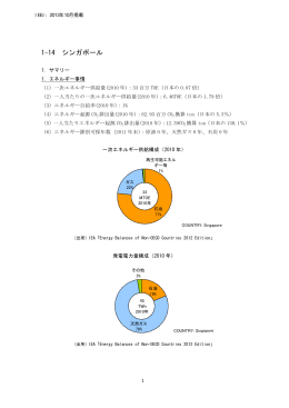 1-14 シンガポール - 日本エネルギー経済研究所
