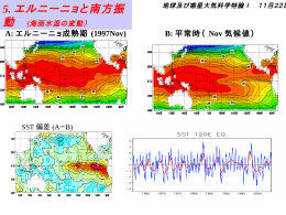 5. エルニーニョと南方振