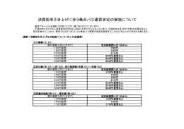 普通旅客運賃表（PDF）