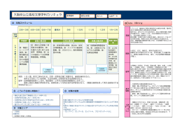 大阪府公立高校文理学科カリキュラ