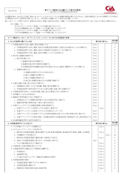 新3パート構成CIA出題トピック新旧比較表