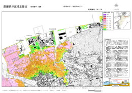 愛媛県津波浸水想定
