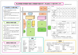 神山保育園は保育園部の園舎と幼稚園部の園舎を持つ、神山認定こども