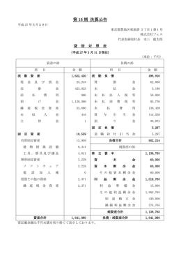 第16期（2015年3月）