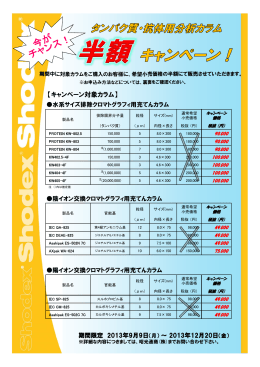 【キャンペーン対象カラム】