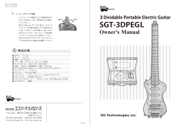 SGT-3DPEGLマニュアル