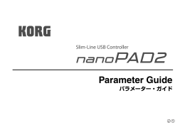 nanoPAD2 Parameter guide