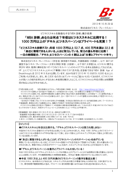 年収はビジネススキルに比例する！ 1000 万円以上の