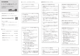 トラブル解決ガイド