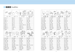 助数詞（じょすうし）