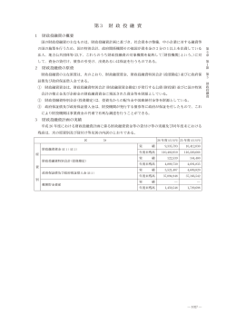 第3 財政投融資(PDF 114KB)