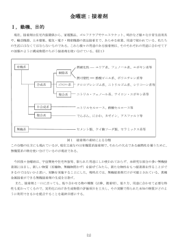 金曜班：接着剤
