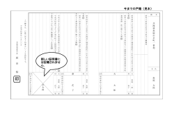 従来の戸籍見本(PDF文書)